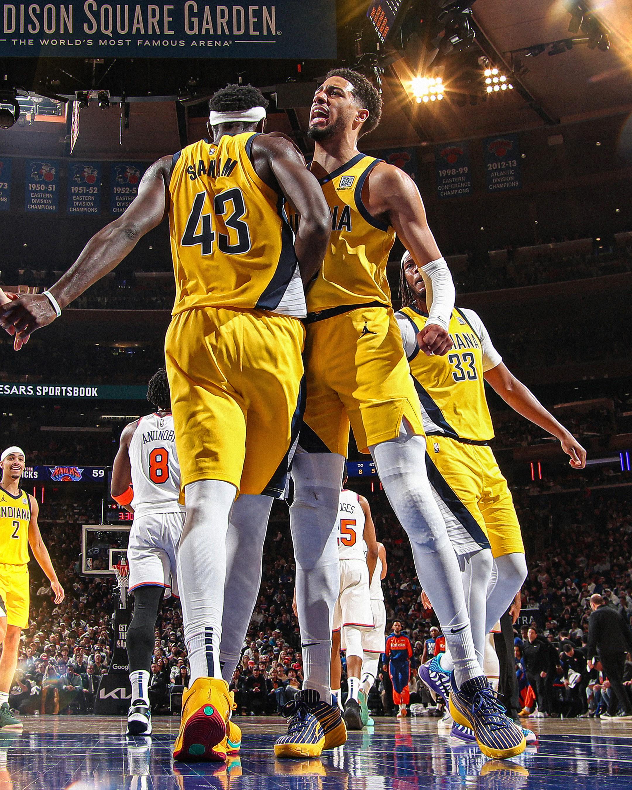 步行者队击败奇才队，积极备战下一场比赛